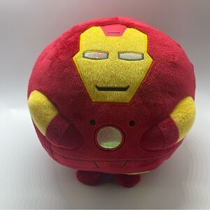 Ty Beanie Ballz Marvel Iron Man Plush Self Balancing Toy Ball 8" in